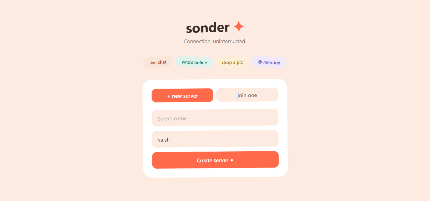 sonder